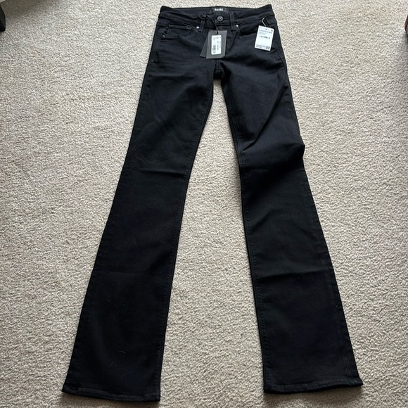 NWT Paige Sloane Modern Low Rise Slim trouser 23 - Picture 1 of 6